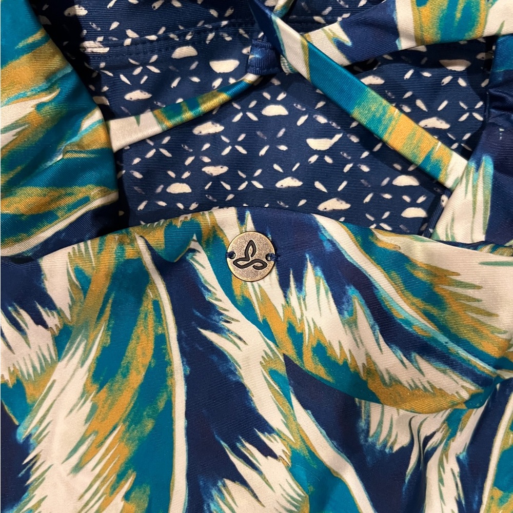Prana Jess Reversible Tankini Top Tropic Panama NWT Size S - Picture 4 of 4